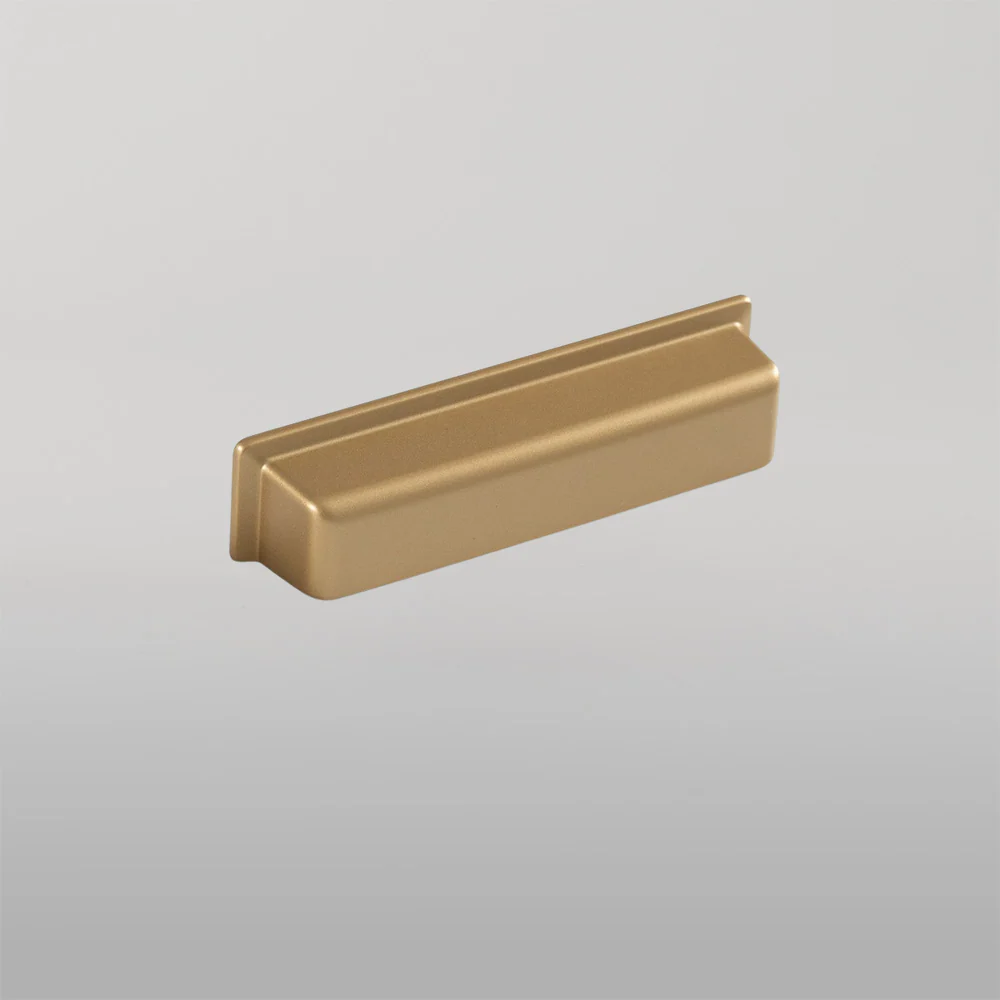Momo Otto Cup Pull 96mm Satin Brass - Image 2