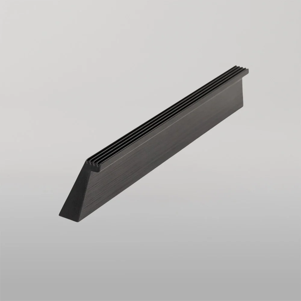 Momo Rail D Handle 160mm Brushed Black - Image 2