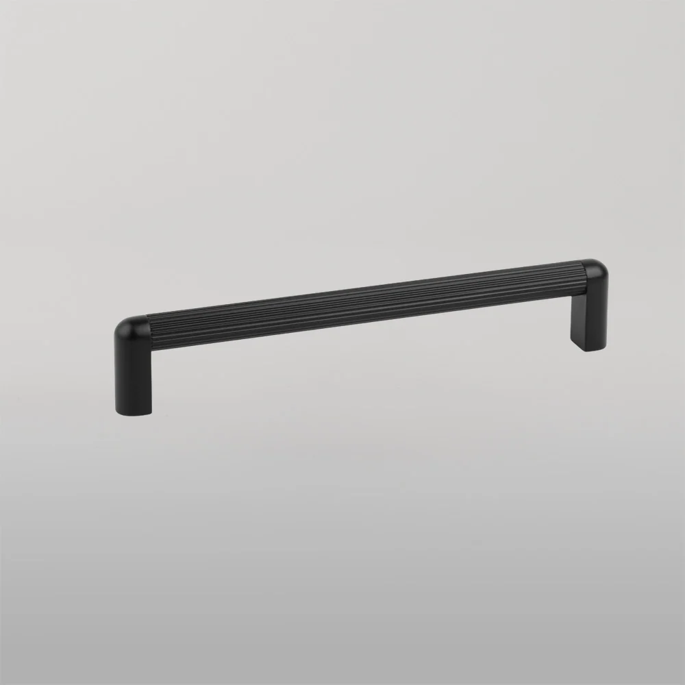 Momo Handles Riss Mini D Handle 192mm Matte Black - Image 2