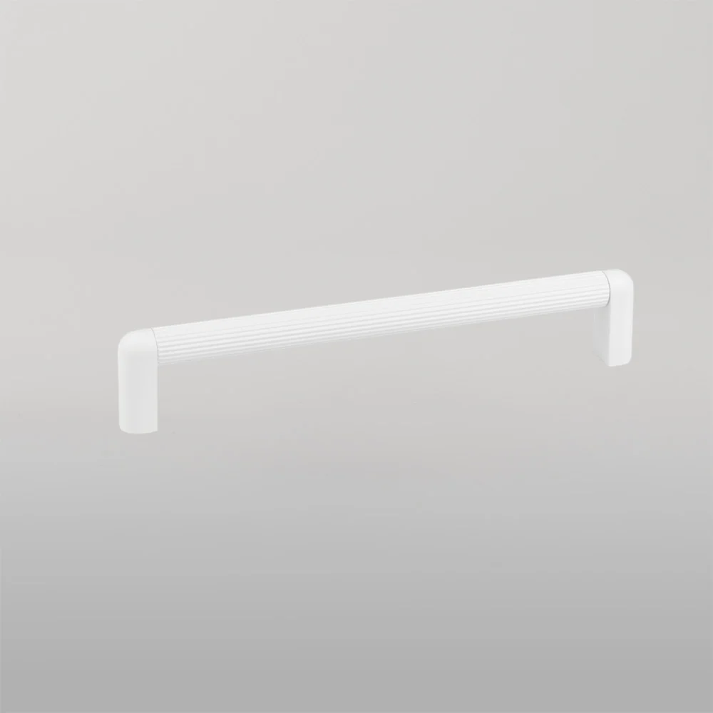 Momo Handles Riss Mini D Handle 192mm Matte White - Image 2