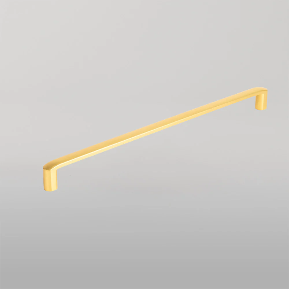 Momo Handles Roma D Handle 320mm Brushed Gold - Image 2