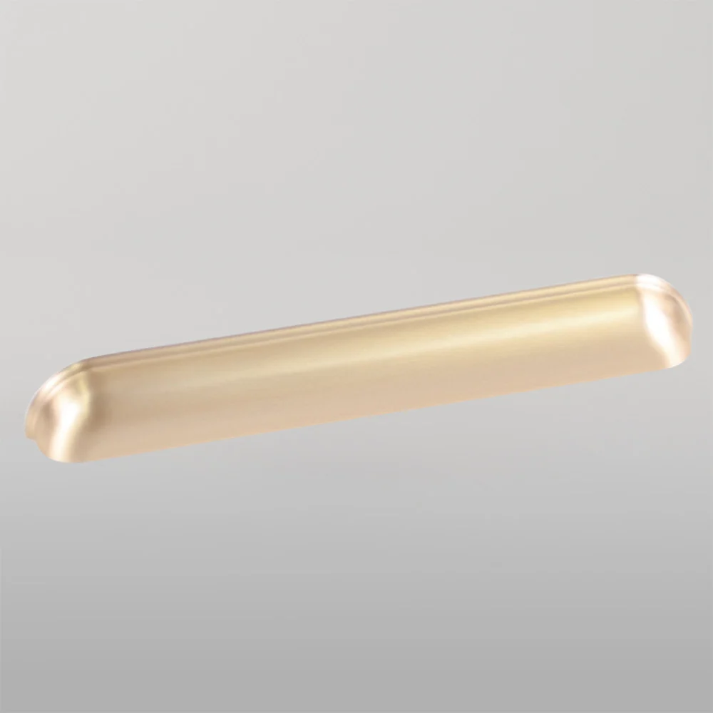 Momo Handles Momo Salvano Cup Pull 160mm Brushed Matte Brass - Image 2