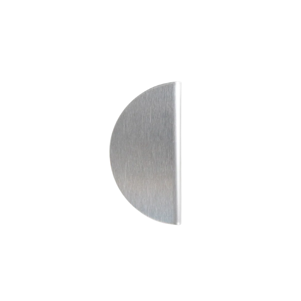 Momo Handles Momo Sola Half Round Lip Pull Handle 80mm Stainless Steel - Image 3