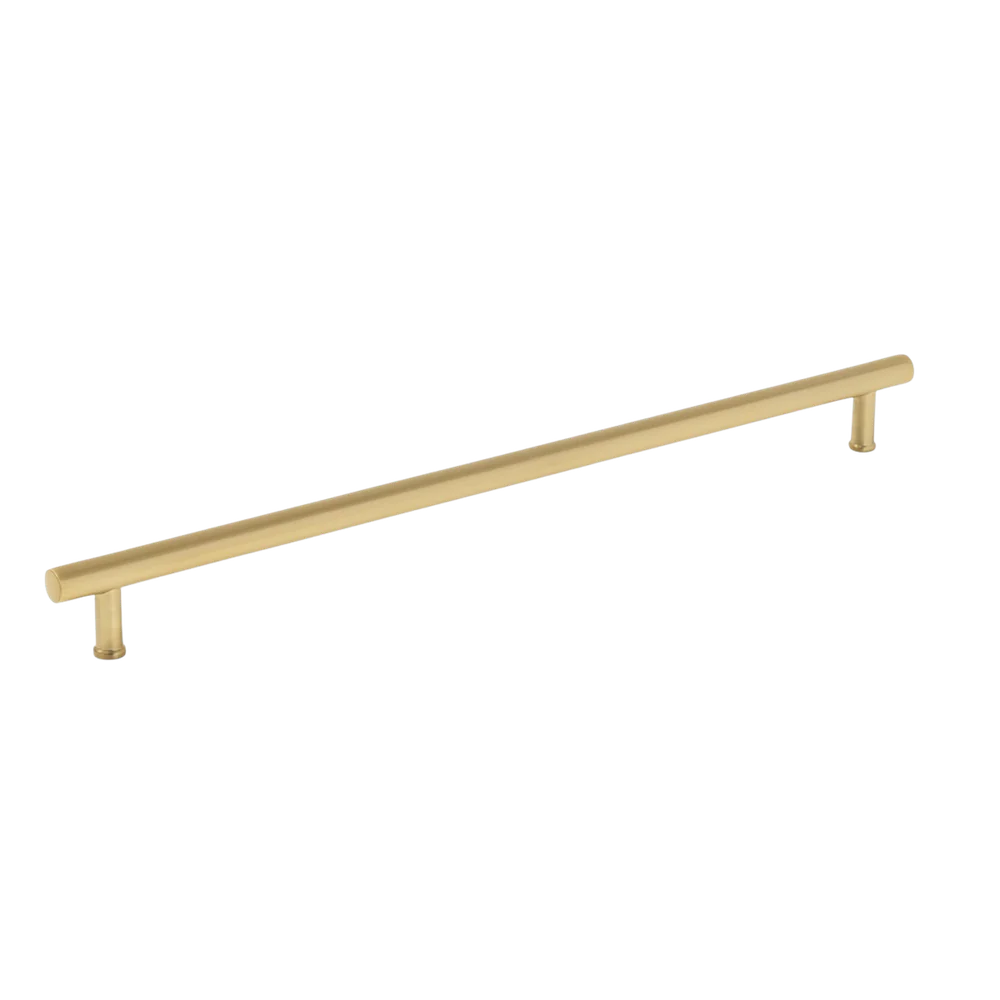 Momo Handles Strano D Handle 320mm Brushed Satin Brass