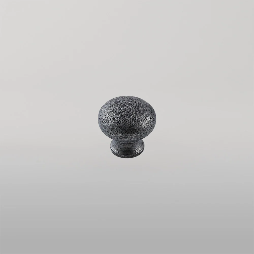 Momo Handles Momo Tomi Round Knob 30mm Natural Iron - Image 2