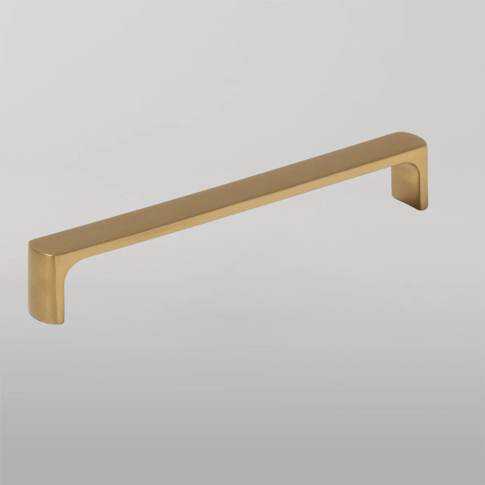 Momo Handles Vena D Handle 160mm Brushed Satin Brass - Image 2