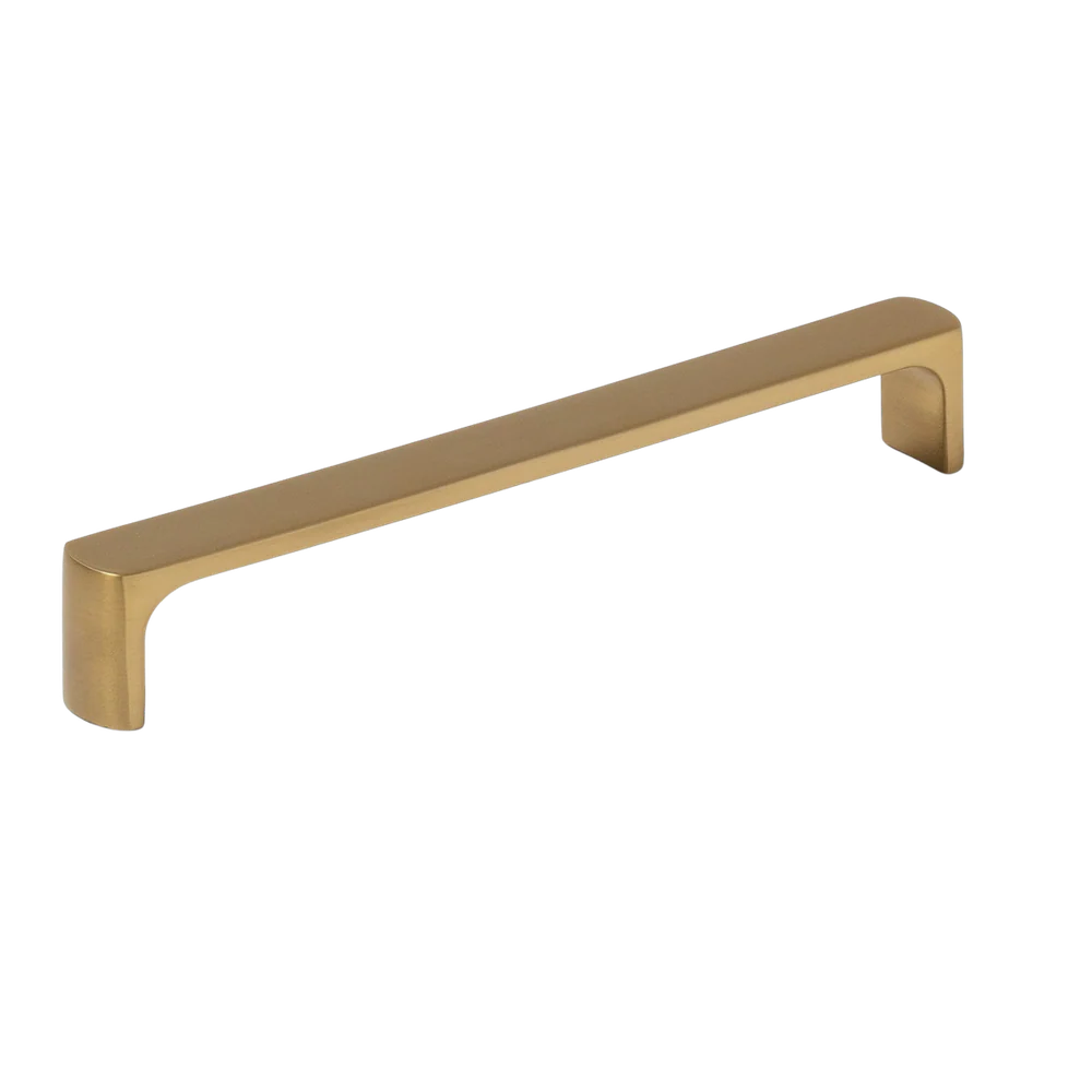 Momo Handles Vena D Handle 160mm Brushed Satin Brass - Image 3