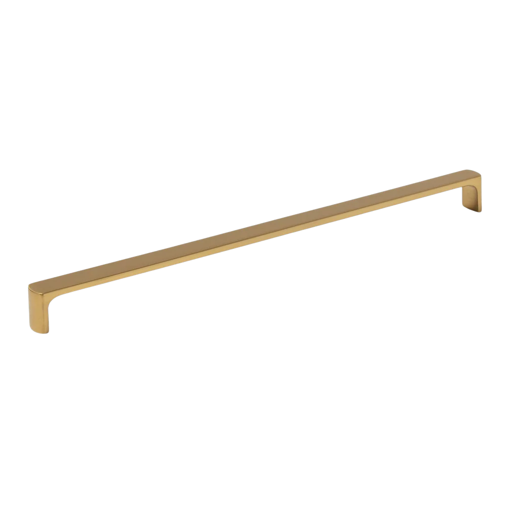 Momo Handles Vena D Handle 320mm Brushed Satin Brass - Image 3