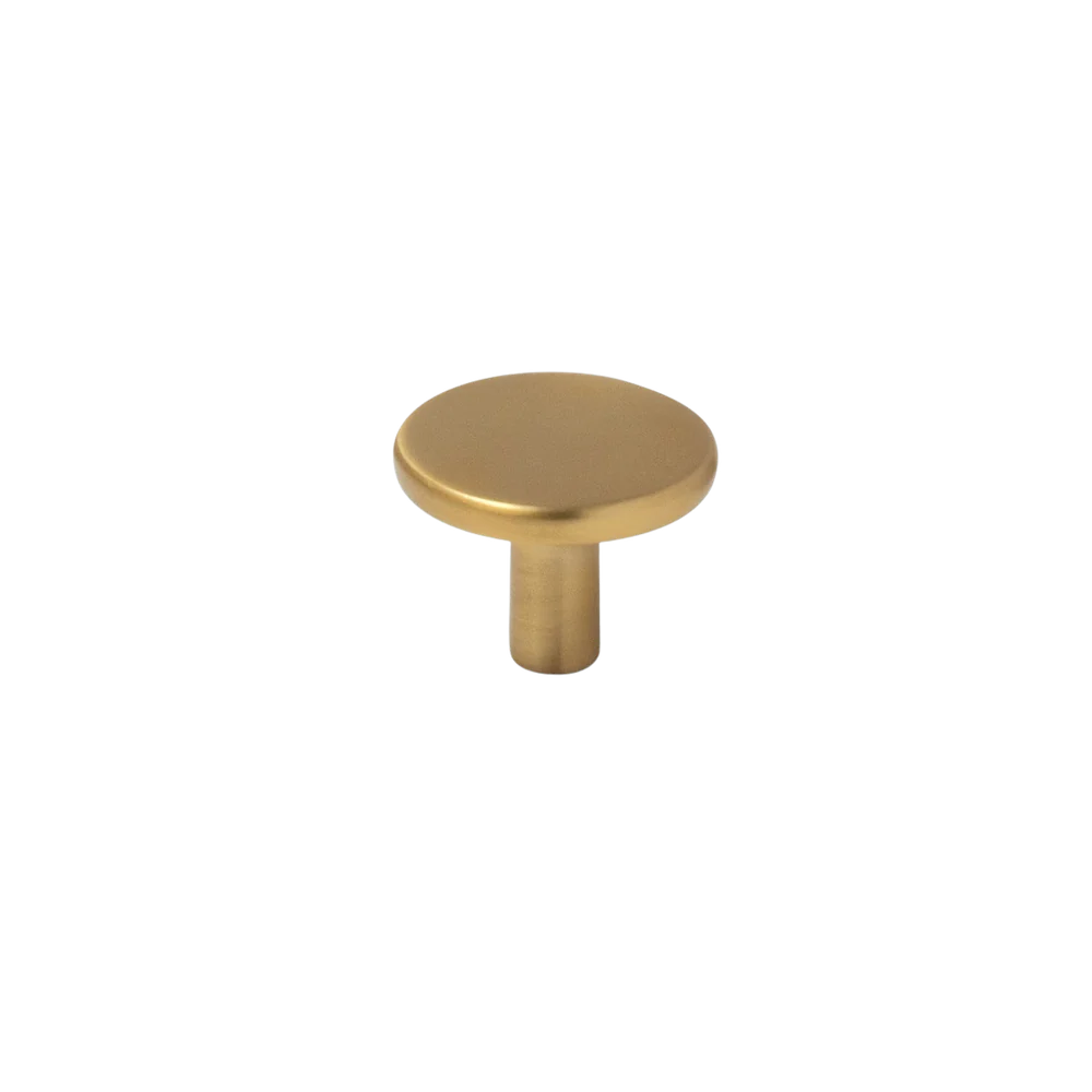 Momo Handles Vena Knob 35mm Brushed Satin Brass - Image 3