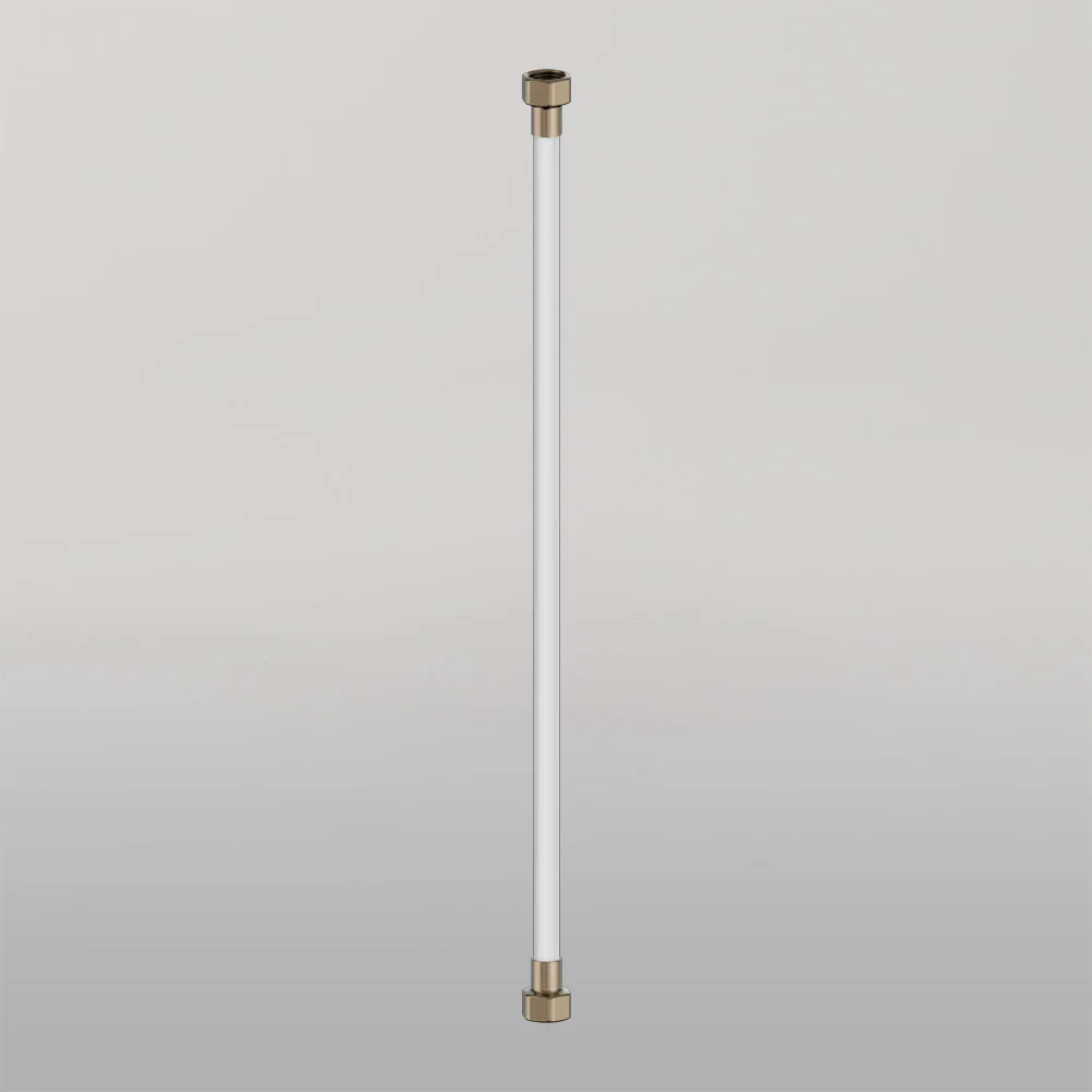 Nero 500mm Premium G1/2 Female Flexible Water Connector Hose Brushed Bronze - Image 2