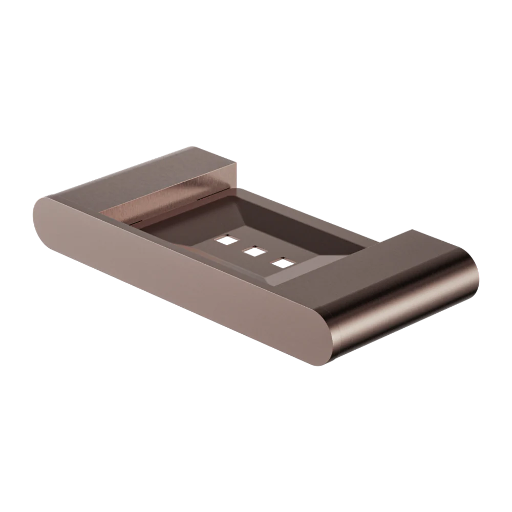 Nero Bianca Soap Dish Holder Brushed Bronze - Image 3