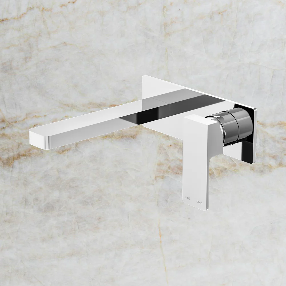 Nero Celia Wall Basin/Bath Mixer Chrome - Image 2