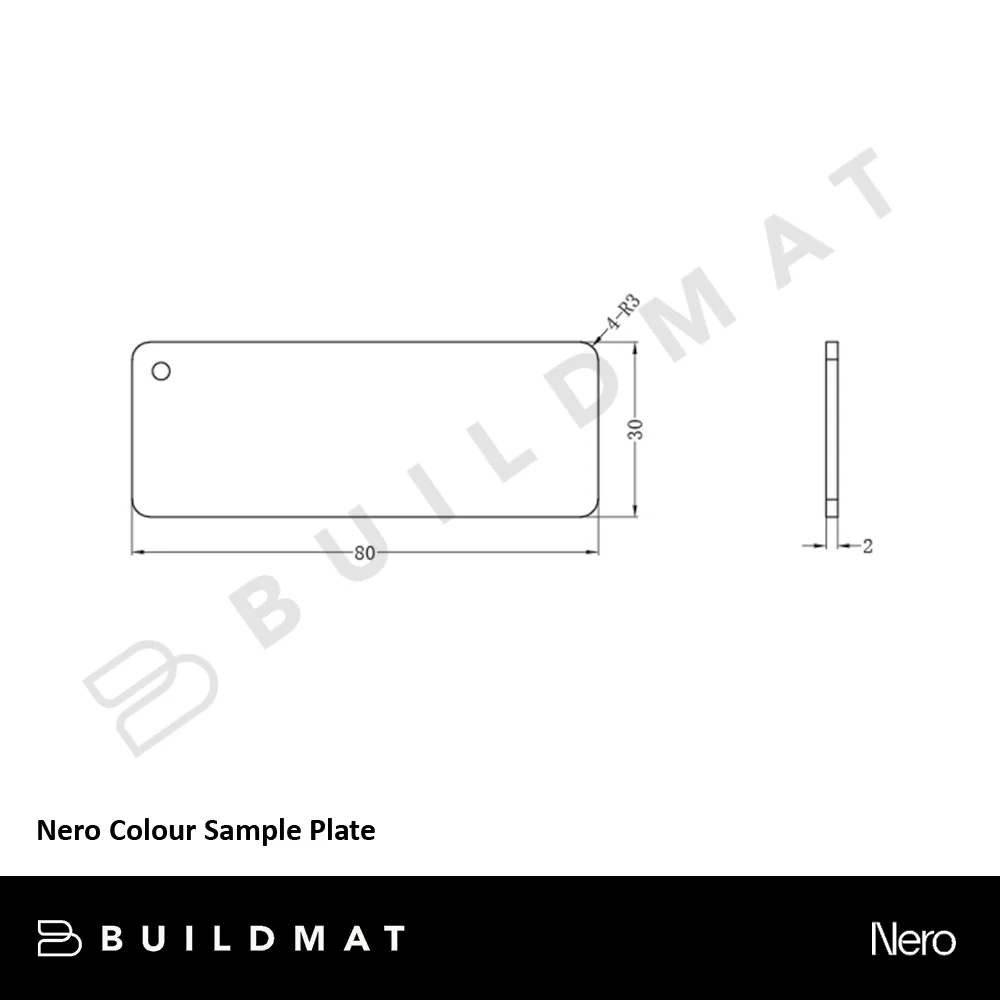 Nero Colour Sample Plate Graphite - Image 4