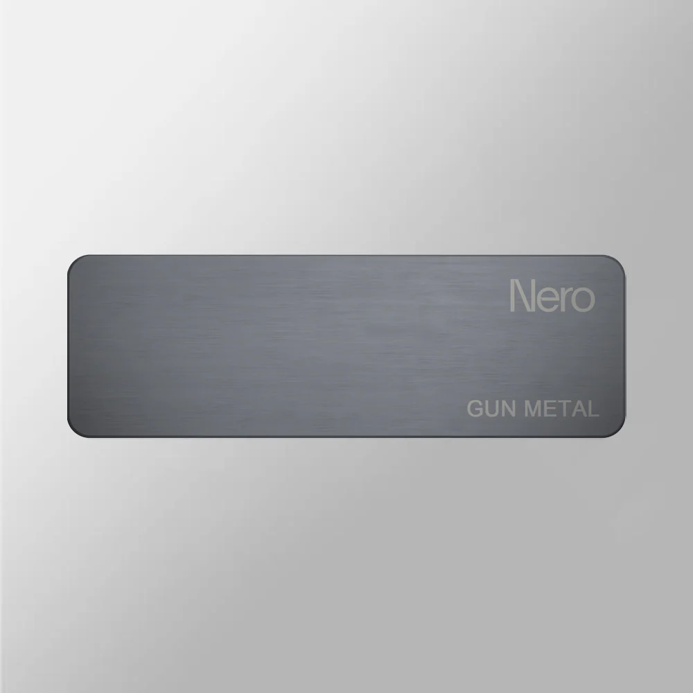 Nero Colour Sample Plate Gunmetal - Image 2