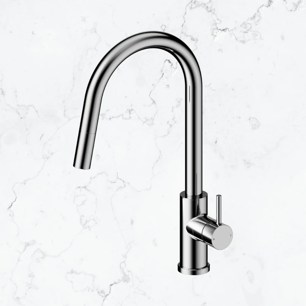 Nero Dolce II Pull Out Sink Mixer Chrome - Image 2