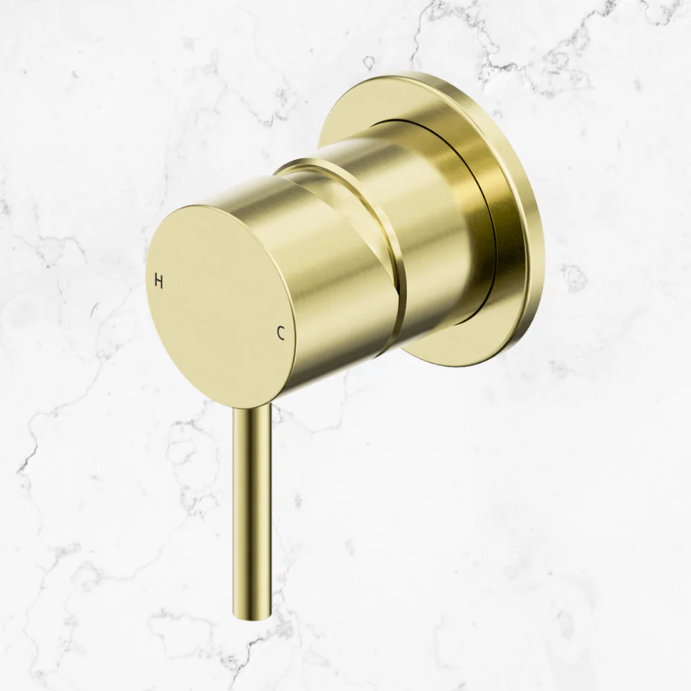 Nero Dolce II Shower Mixer Brushed Gold - Image 2