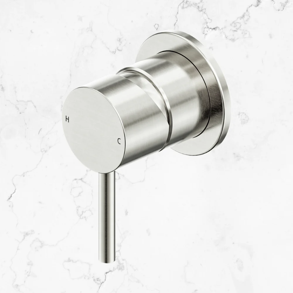Nero Dolce II Shower Mixer Brushed Nickel - Image 2