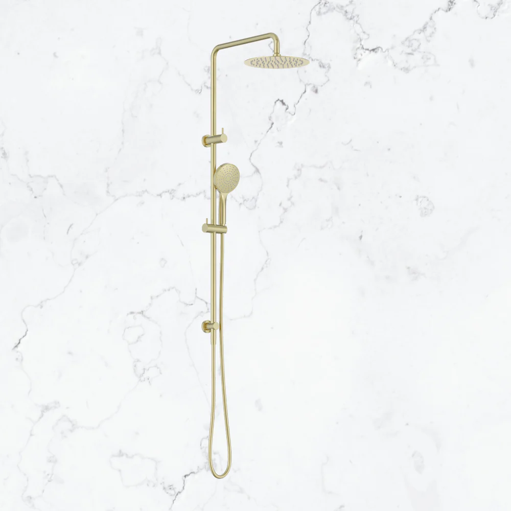 Nero Dolce II Twin Shower Brushed Gold - Image 2