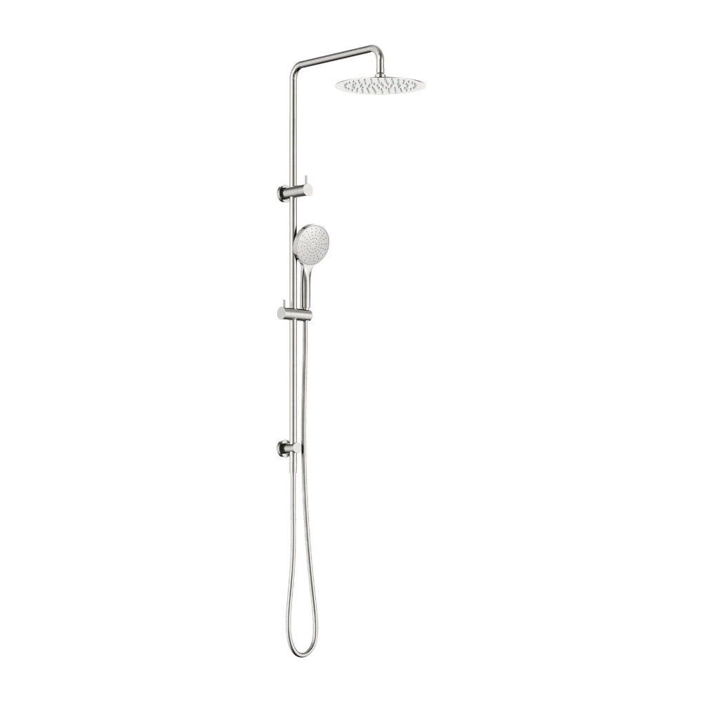 Nero Dolce II Twin Shower Brushed Nickel - Image 3