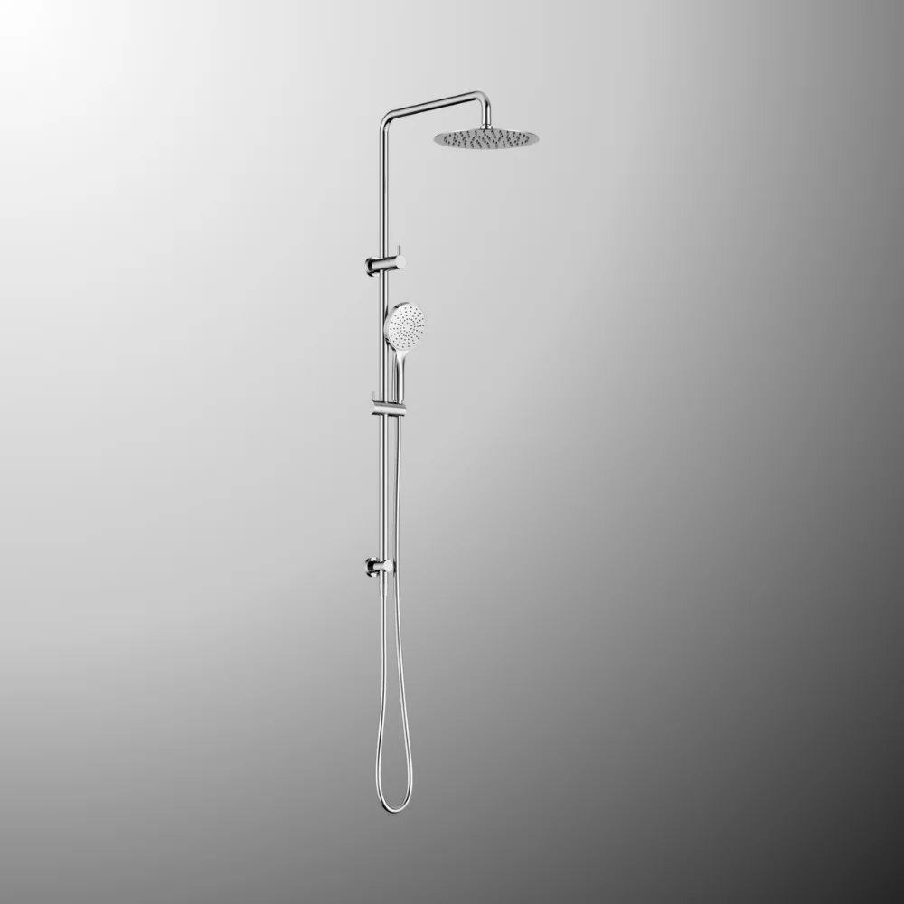 Nero Dolce II Twin Shower Chrome - Image 2