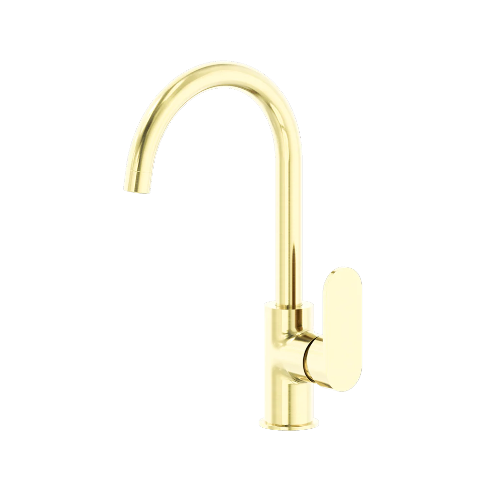 Nero Ecco Kitchen Mixer Brushed Gold - Image 3