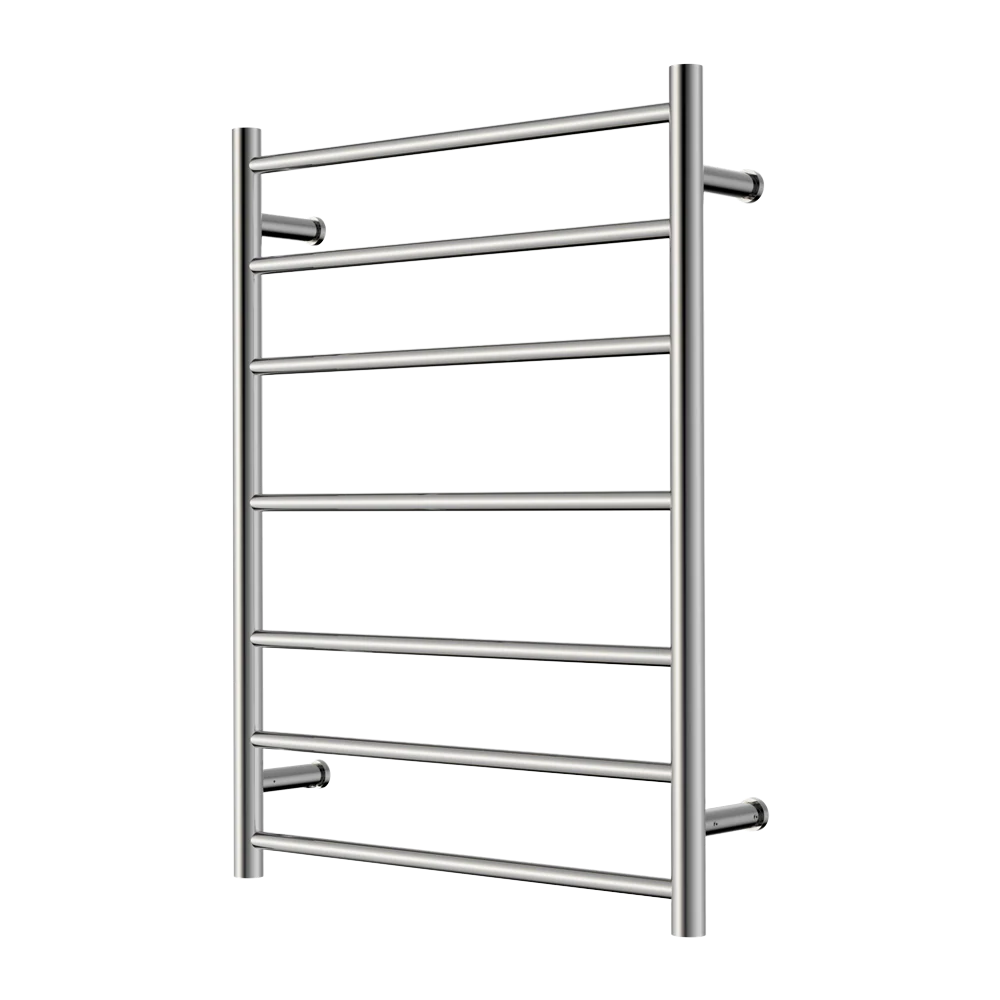 Nero Mecca 240V 7 Bar Heated Towel Ladder Chrome - Image 3
