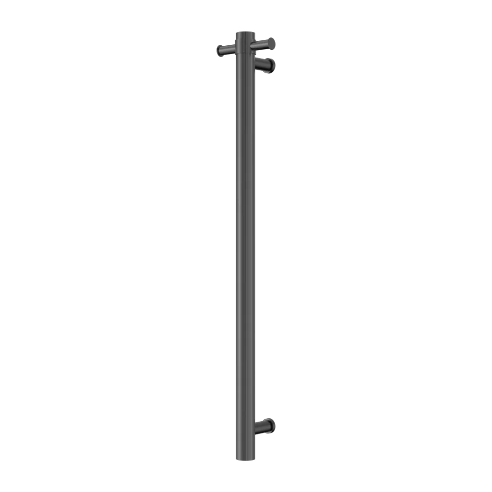 Nero Mecca 240V Single Vertical Heated Towel Rail Graphite - Image 3