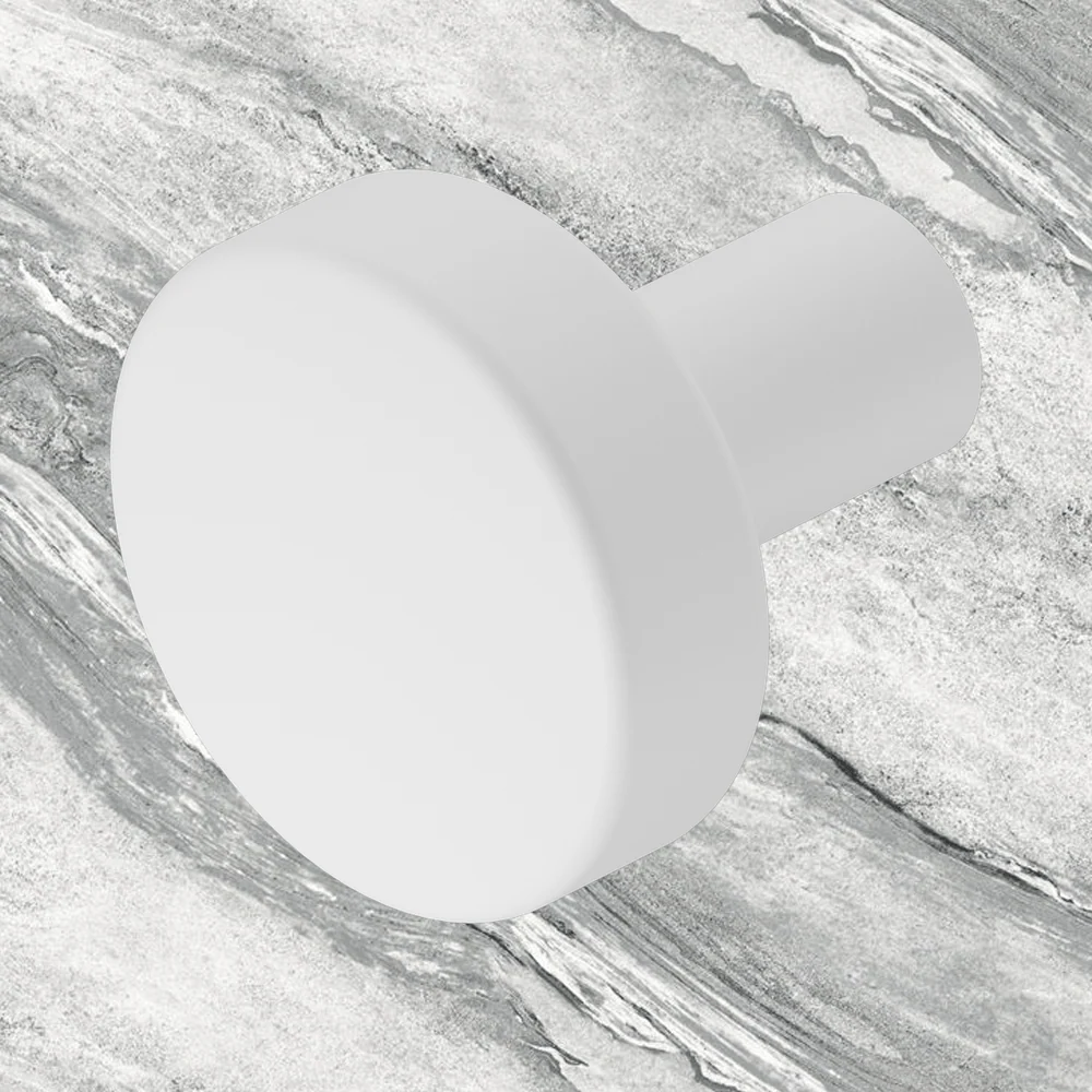 Nero Mecca Cabinet Knob 26mm Matte White - Image 2