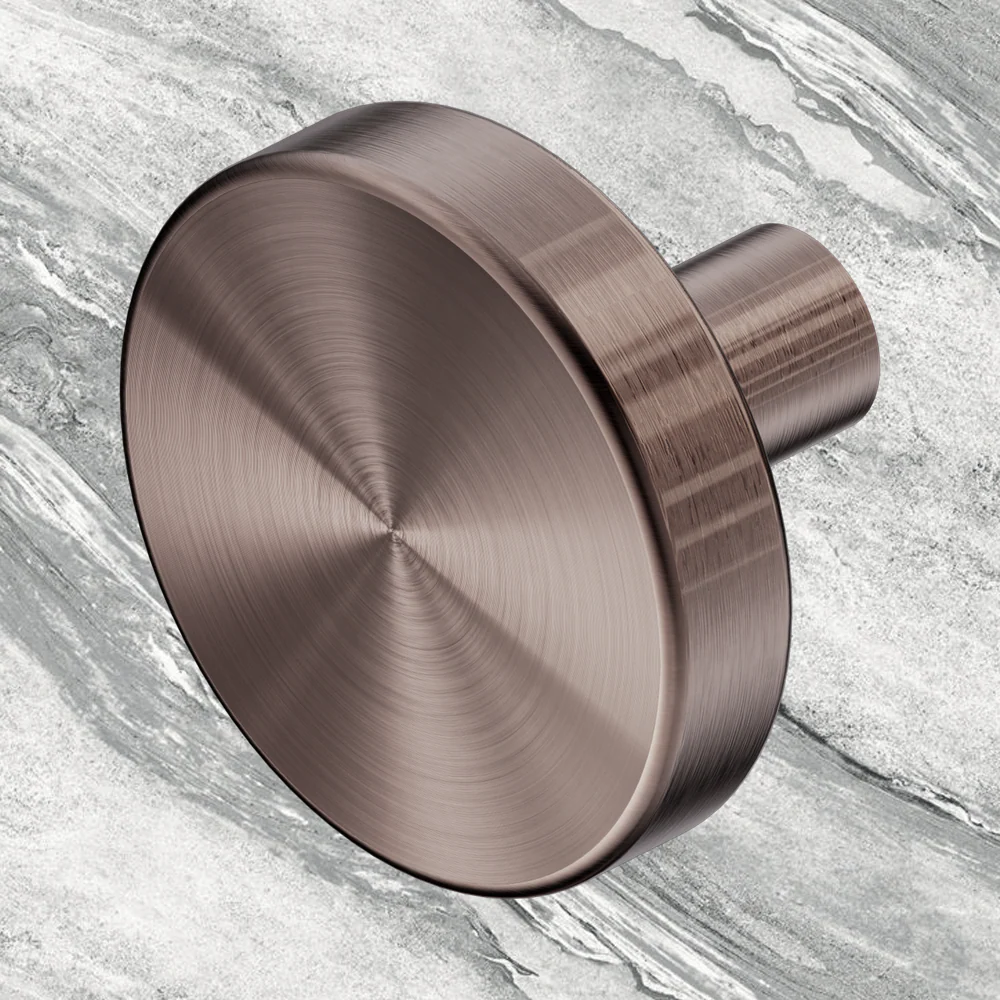 Nero Mecca Cabinet Knob 36mm Brushed Bronze - Image 2