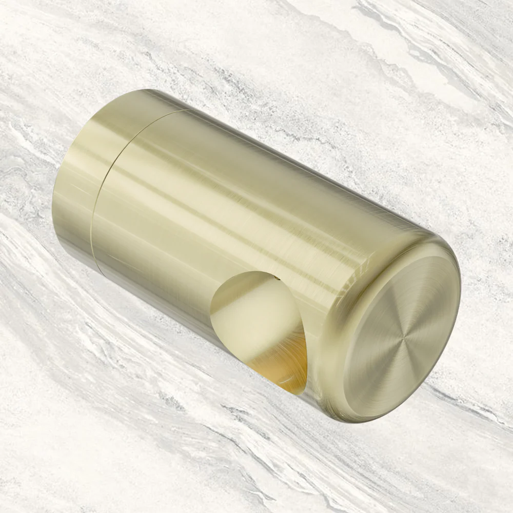 Nero Mecca Care Make Your Own 25mm Grab Rail End Bracket Brushed Gold - Image 2