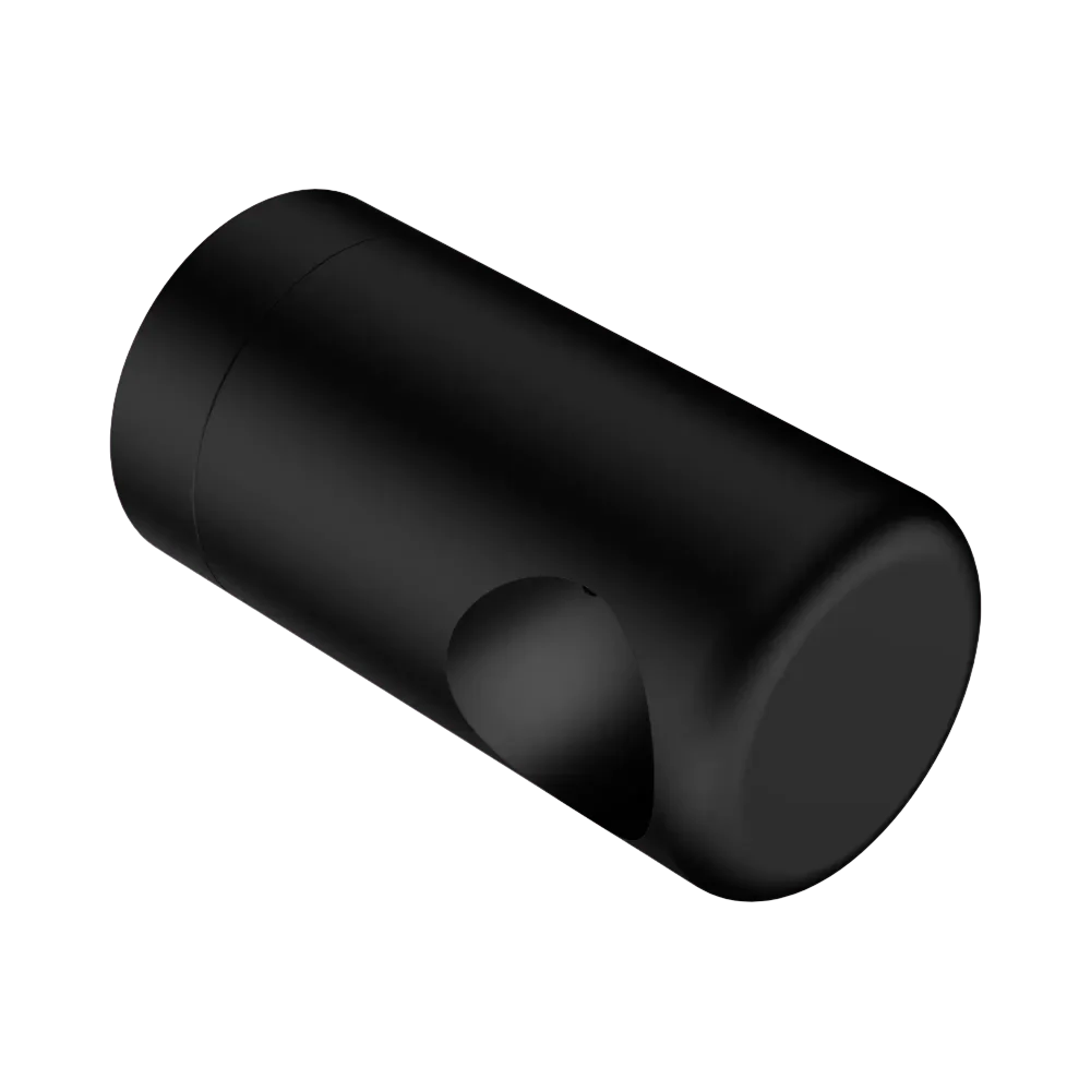 Nero Mecca Care Make Your Own 25mm Grab Rail End Bracket Matte Black