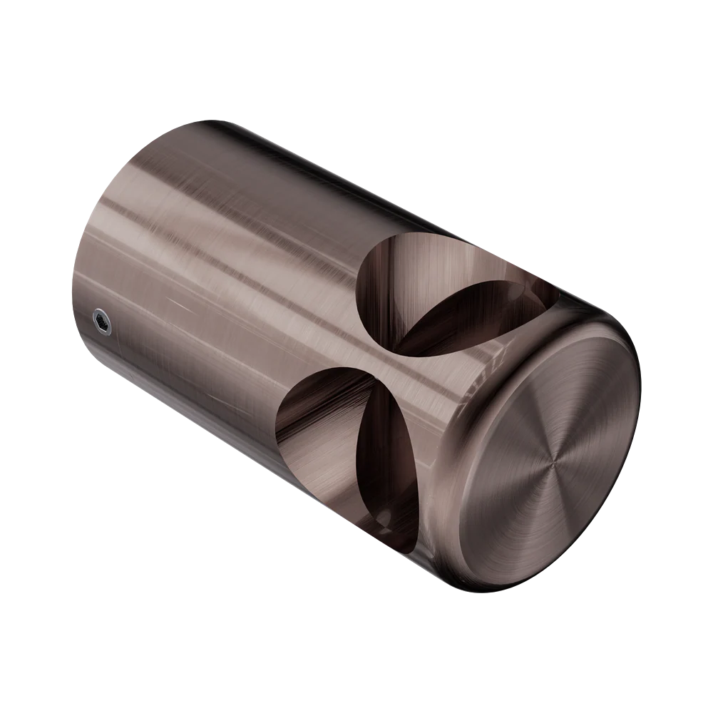 Nero Mecca Care Make Your Own 32mm Grab Rail 90 Degree Bracket Brushed Bronze - Image 3