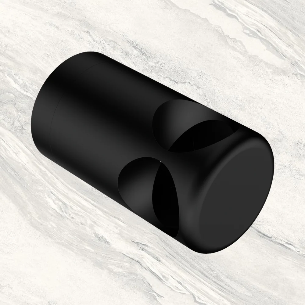 Nero Mecca Care Make Your Own 32mm Grab Rail 90 Degree Bracket Matte Black - Image 2