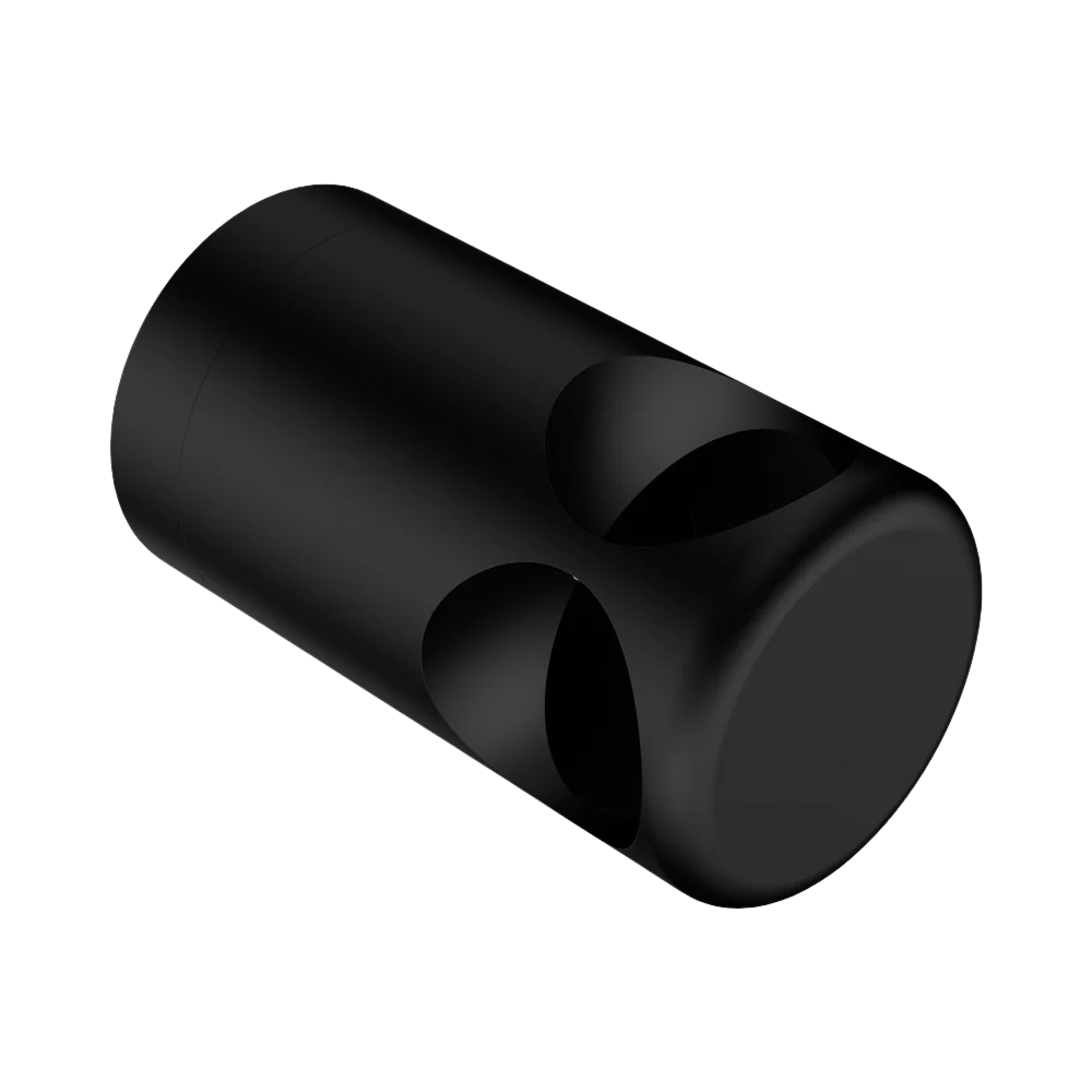 Nero Mecca Care Make Your Own 32mm Grab Rail 90 Degree Bracket Matte Black - Image 3