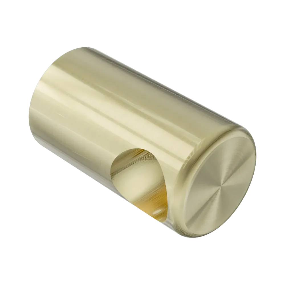 Nero Mecca Care Make Your Own 32mm Grab Rail End Bracket Brushed Gold - Image 3
