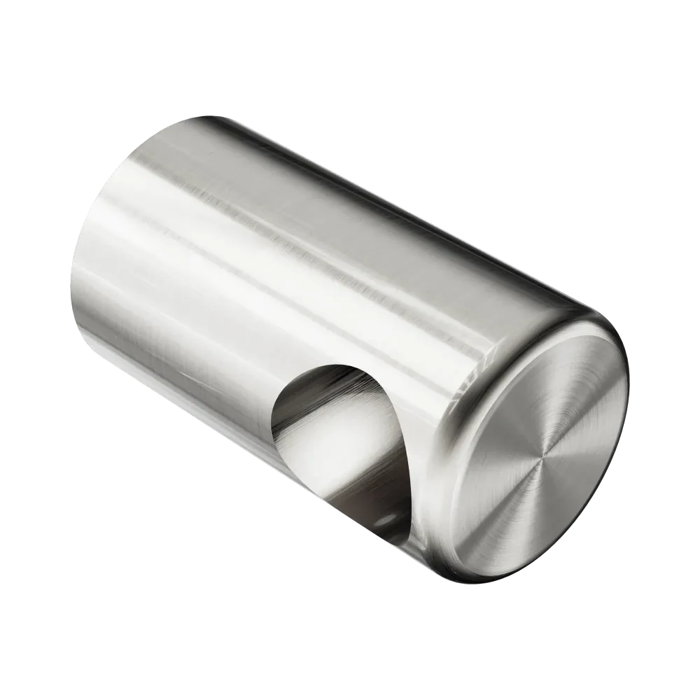 Nero Mecca Care Make Your Own 32mm Grab Rail End Bracket Brushed Nickel - Image 3
