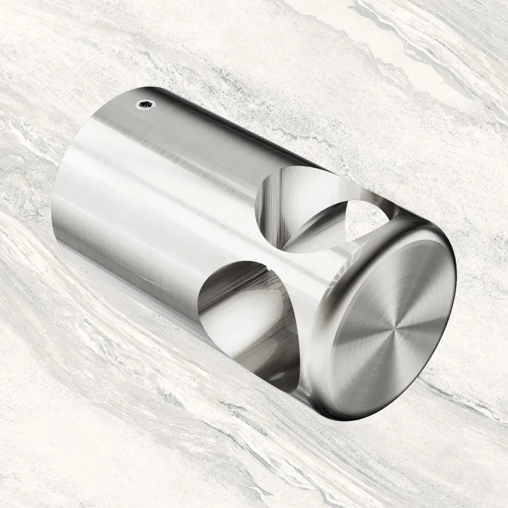 Nero Mecca Care Make Your Own 32mm Grab Rail T Bar Bracket Brushed Nickel - Image 2