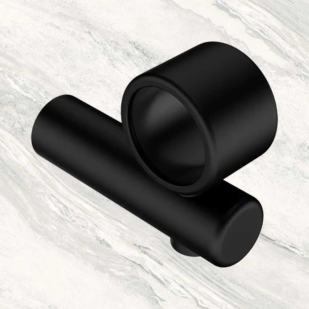 Nero Mecca Care Make Your Own 32mm Hand Rail Undermount Mid Bracket Matte Black - Image 2