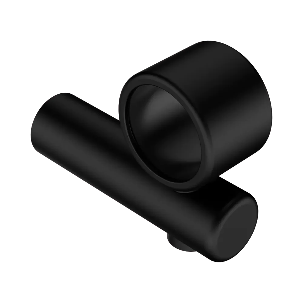 Nero Mecca Care Make Your Own 32mm Hand Rail Undermount Mid Bracket Matte Black - Image 3
