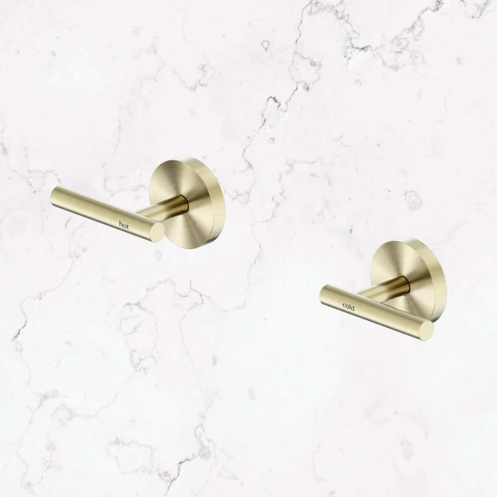 Nero Mecca Lever Wall Top Assembly Brushed Gold - Image 2