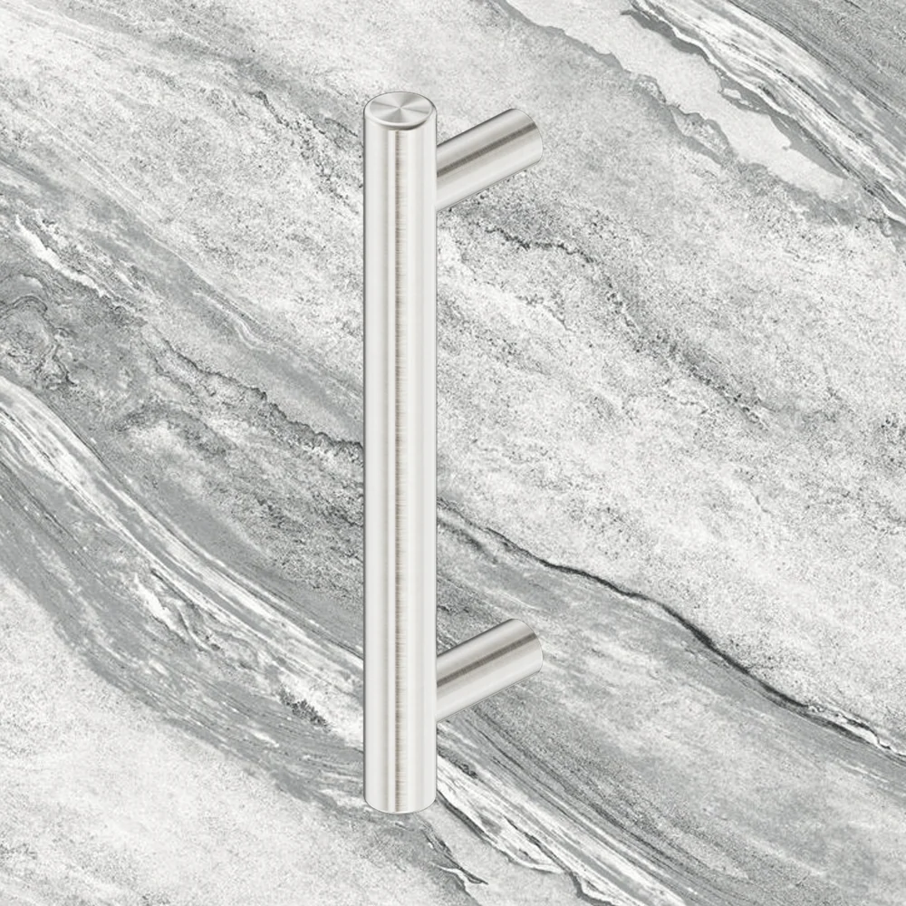 Nero Mecca Pull Handle 130mm Brushed Nickel - Image 2