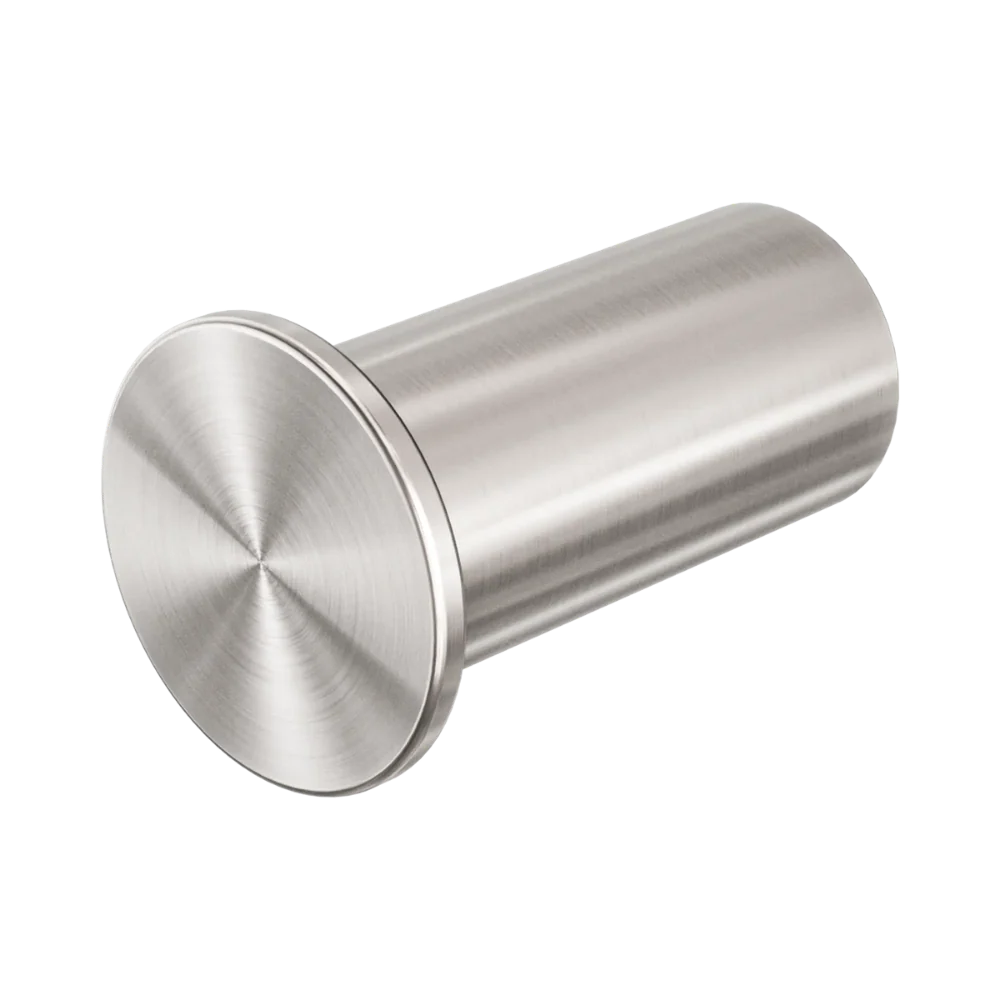 Nero Mecca Robe Hook Slim Brushed Nickel