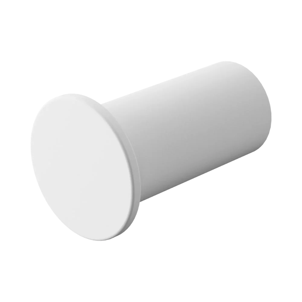 Nero Mecca Robe Hook Slim Matte White