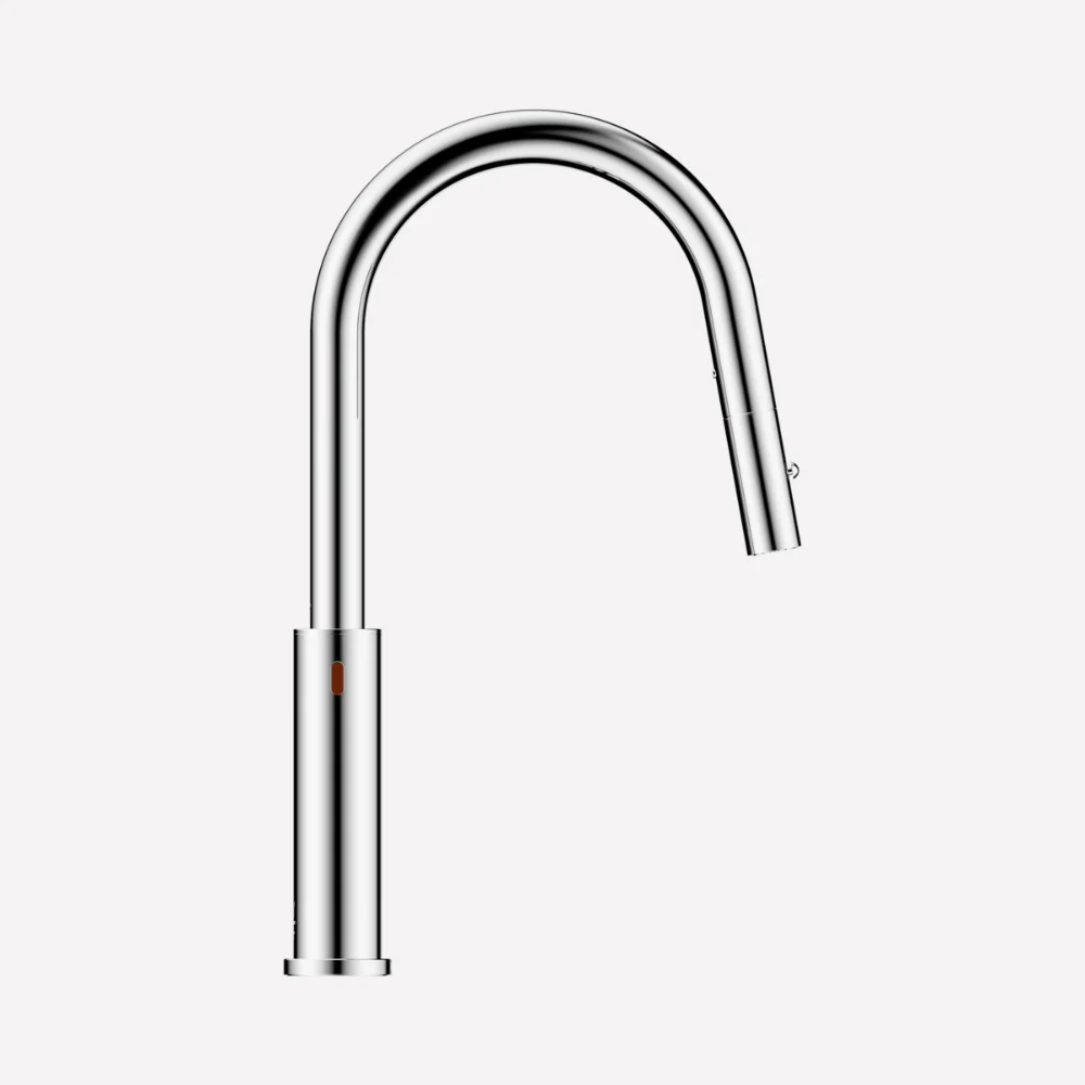Nero Mecca Smart Sensor Pull Out Kitchen Mixer Chrome - Image 5