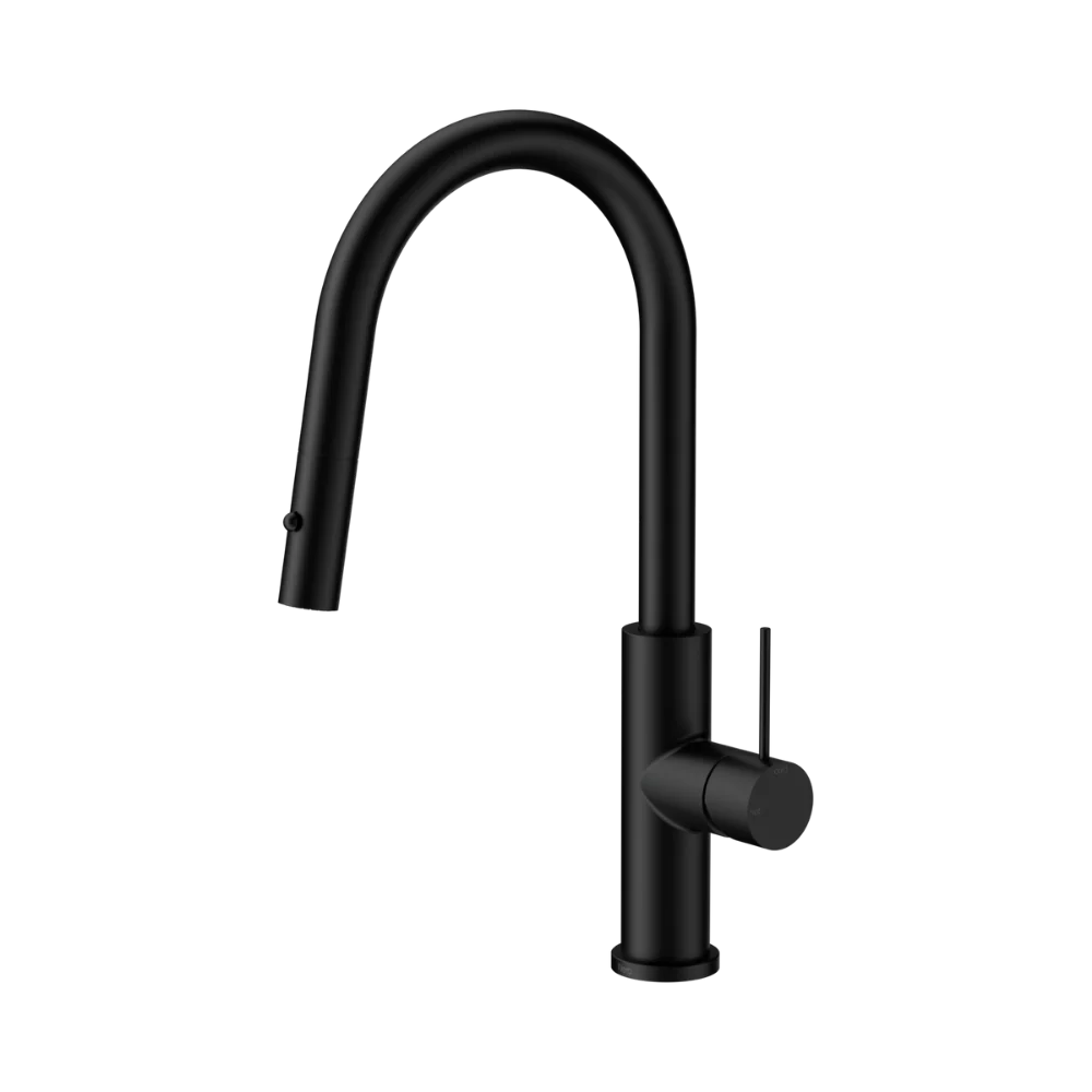 Nero Mecca Smart Sensor Pull Out Kitchen Mixer Matte Black - Image 3