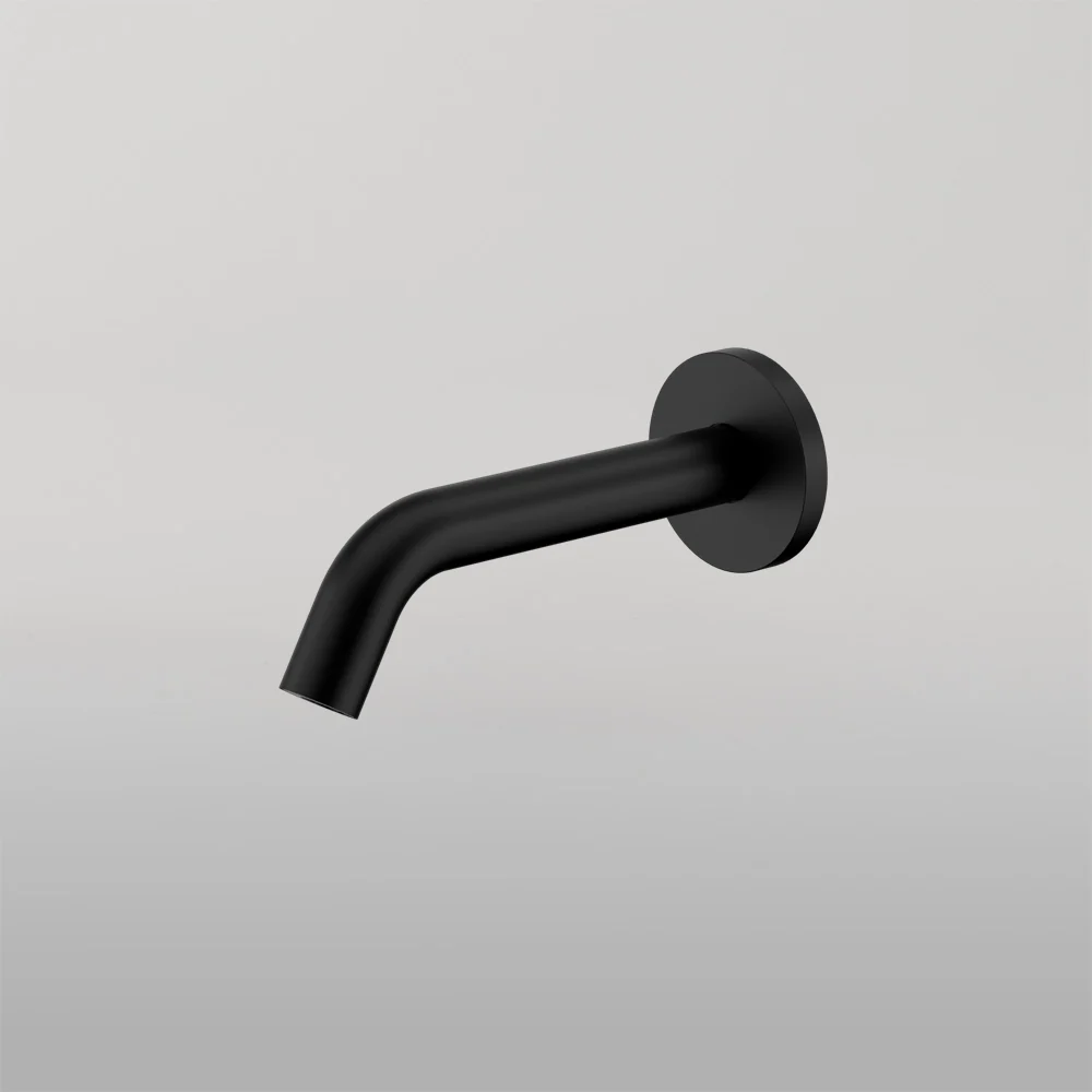 Nero Mecca Wall Mount Sensor Tap 80mm Plate Matte Black - Image 2