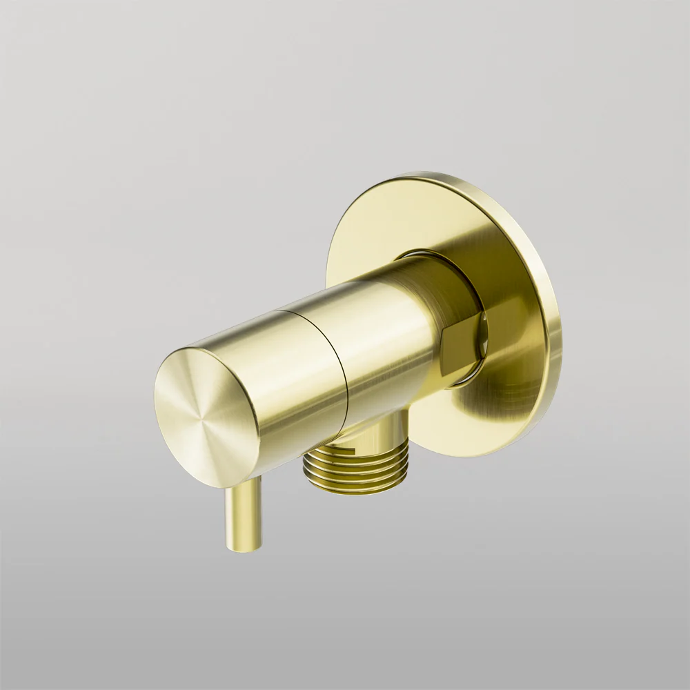 Nero Mini Cistern Stop Brushed Gold - Image 2