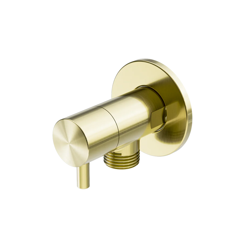 Nero Mini Cistern Stop Brushed Gold - Image 3