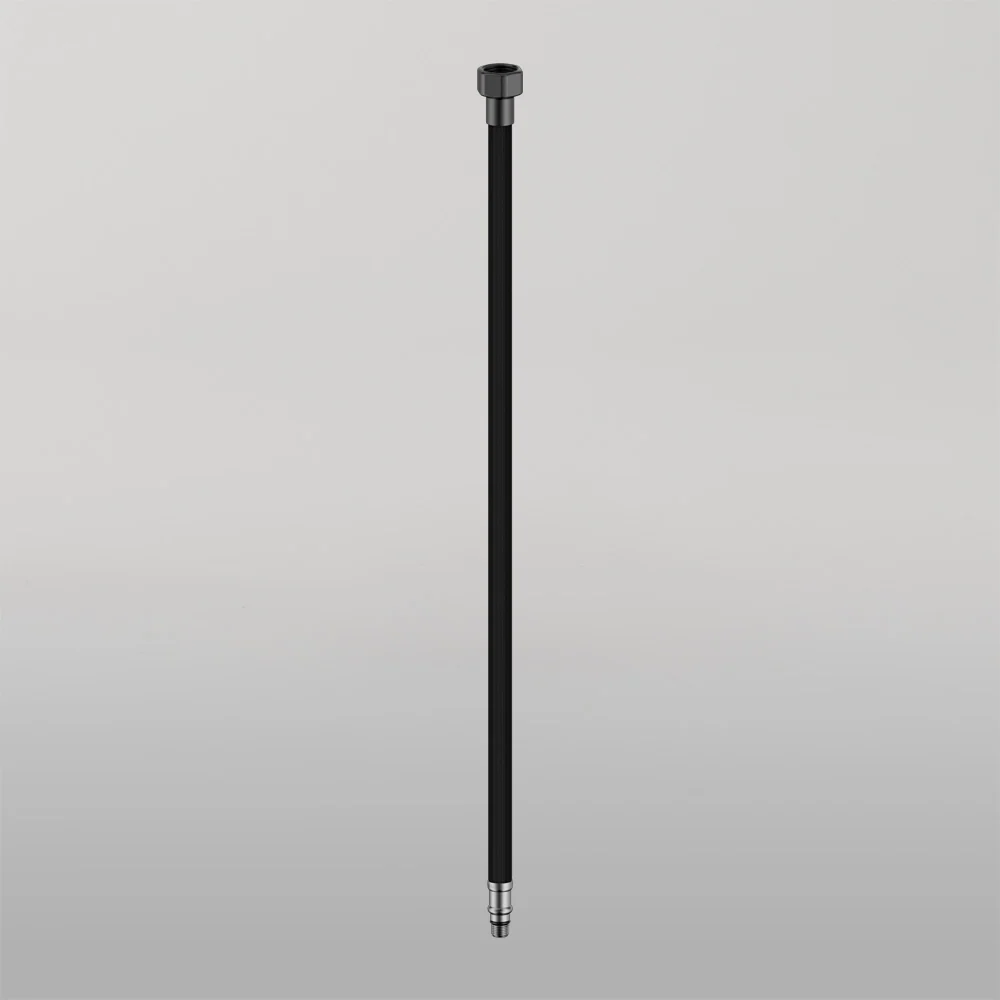 Nero Premium Flexible Mixer Tap Hose Pair Gunmetal - Image 2