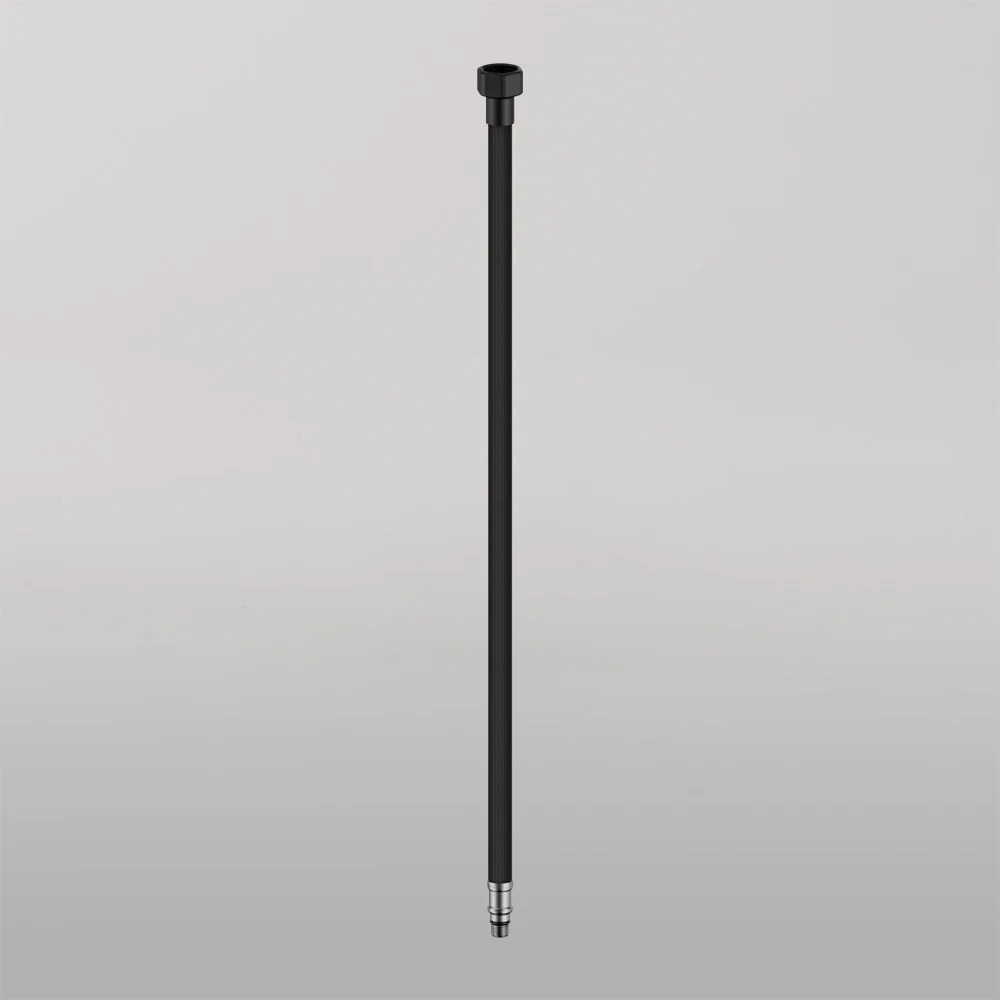 Nero Premium Flexible Mixer Tap Hose Pair Matte Black - Image 2
